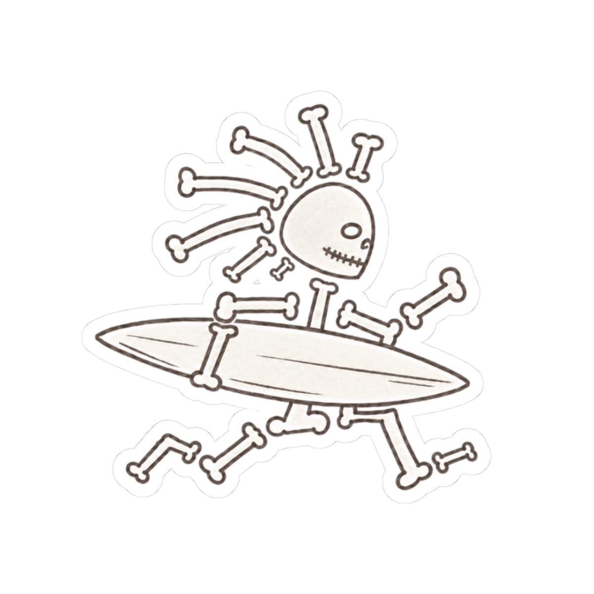 Vaaga Bones Collection Sticker — Kiss-Cut Sticker