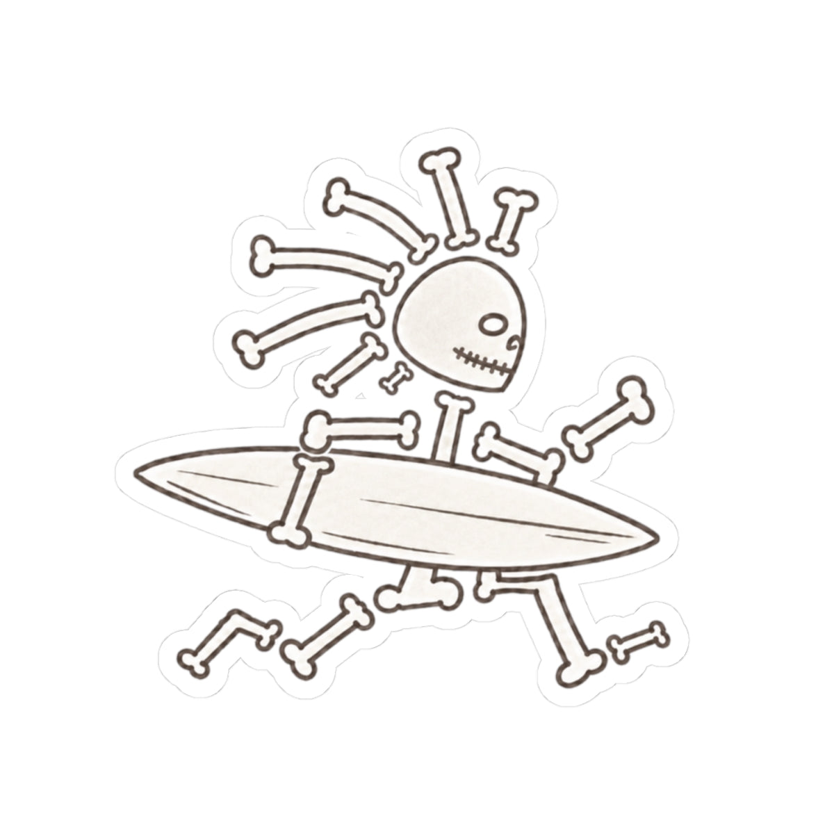 Vaaga Bones Collection Sticker — Kiss-Cut Sticker