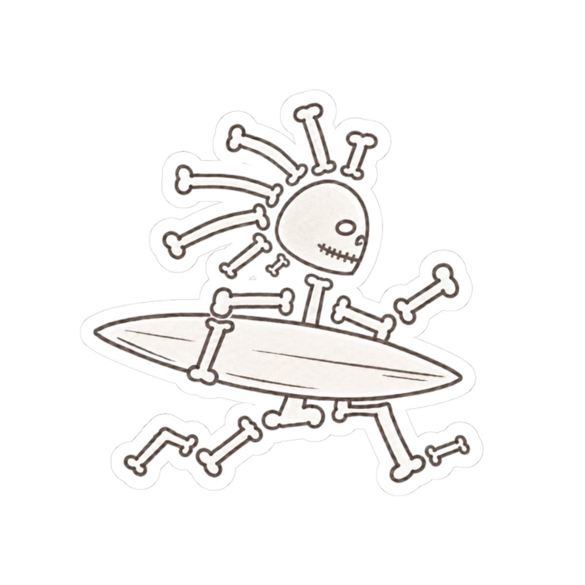 Vaaga Bones Collection Sticker — Kiss-Cut Sticker