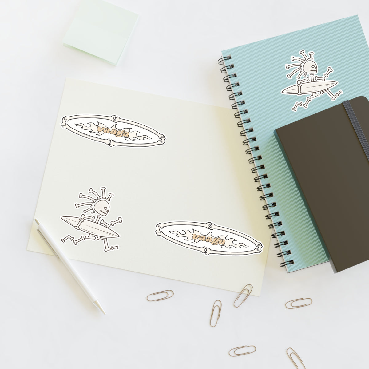 Vaaga Bones Collection Sticker Sheet
