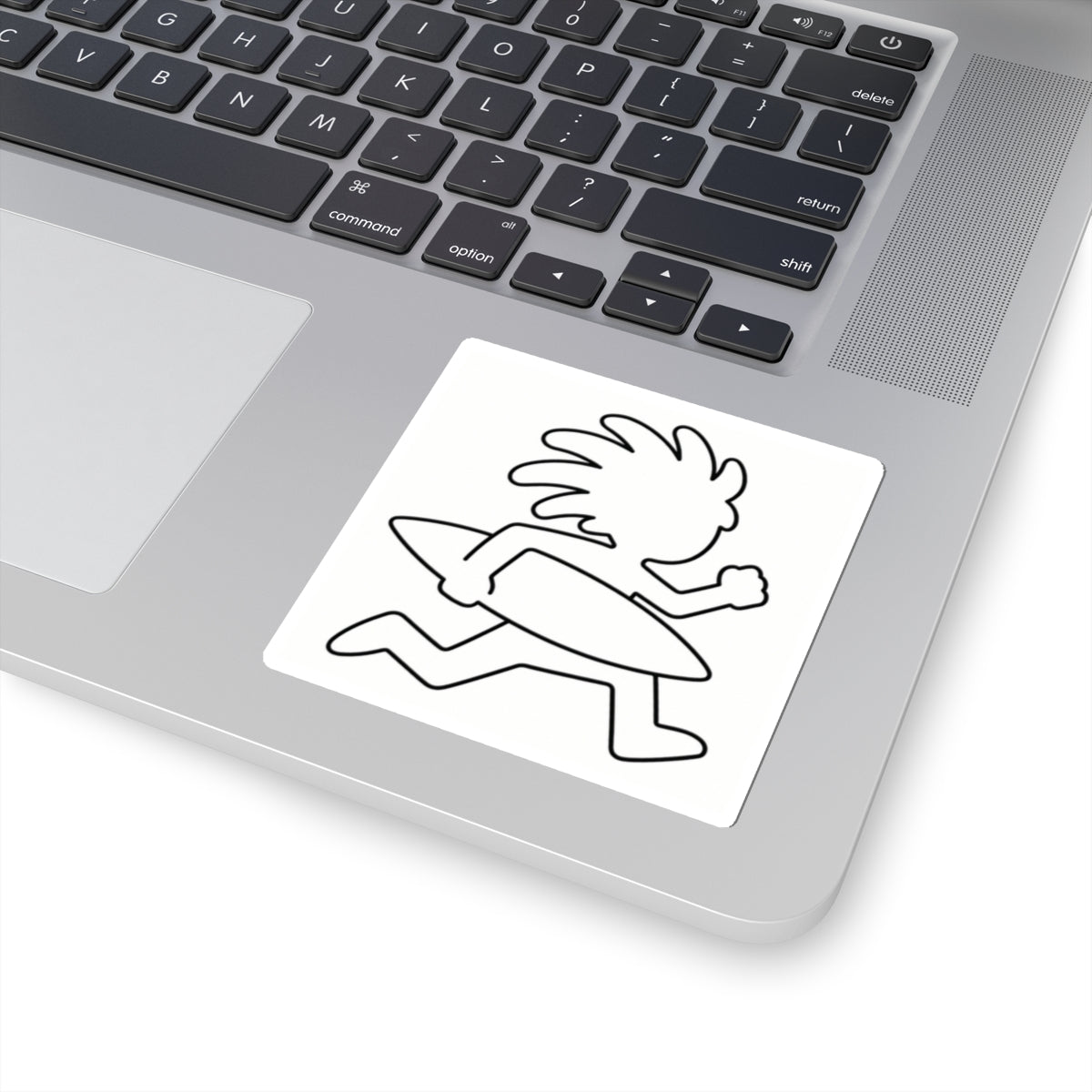 Running Surfer Sticker | Kiss-Cut Sticker