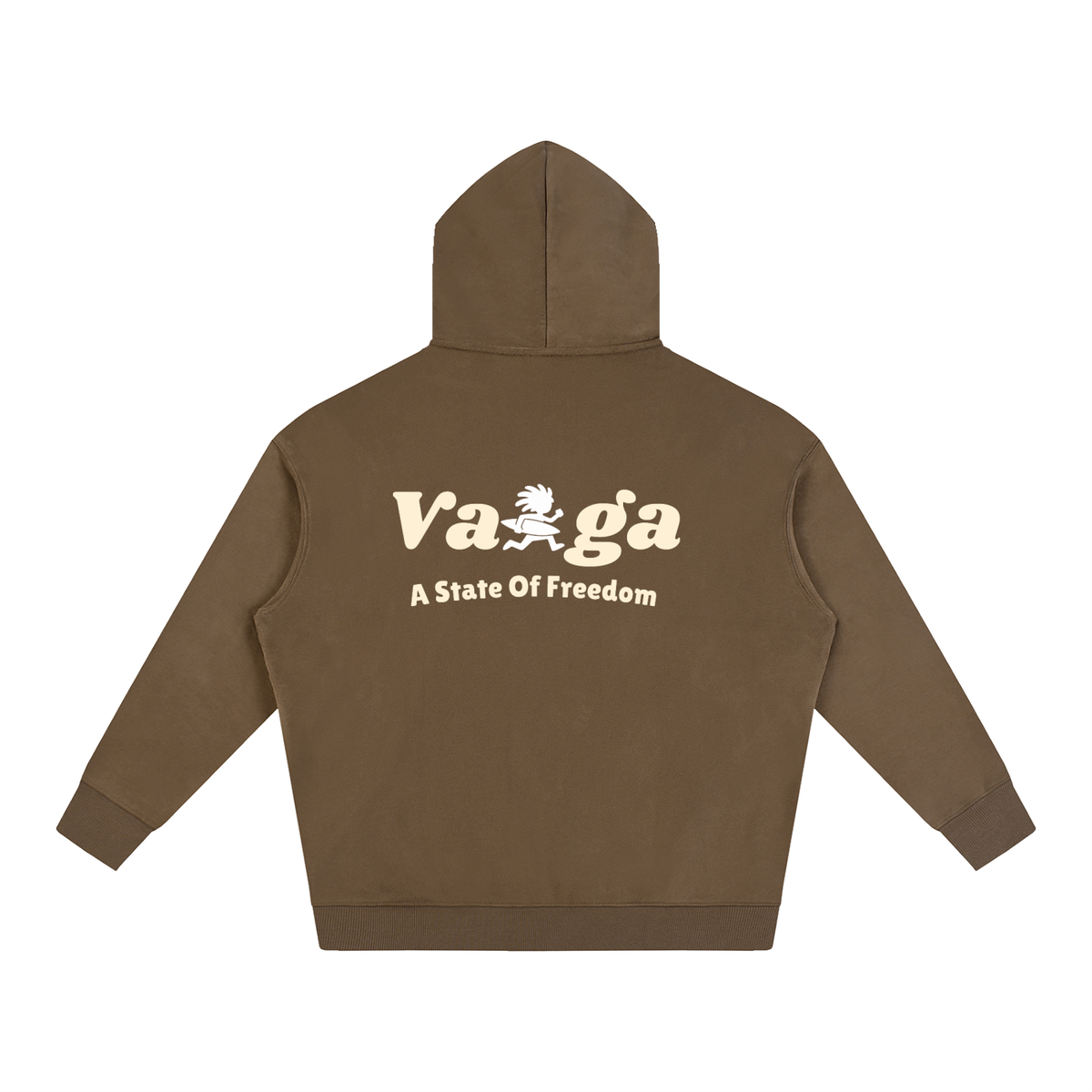 "State Of Freedom" Oversize Fleeced Hoodie