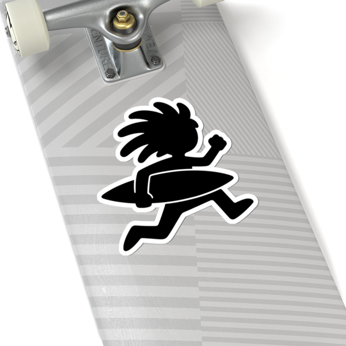 Running Surfer Sticker | Kiss-Cut Sticker