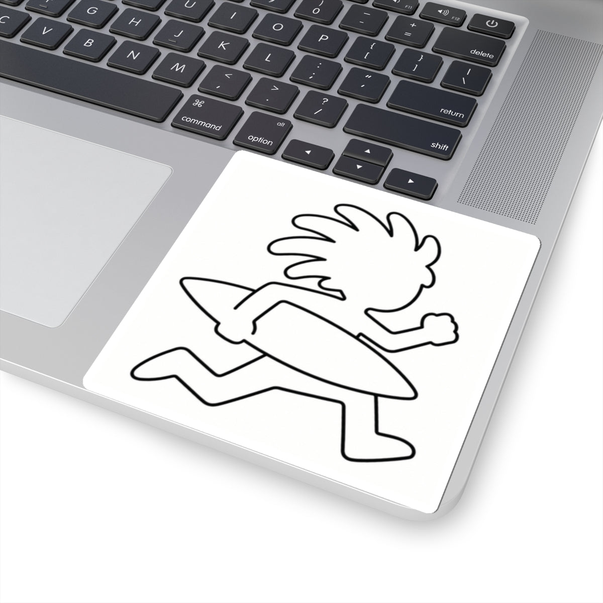 Running Surfer Sticker | Kiss-Cut Sticker