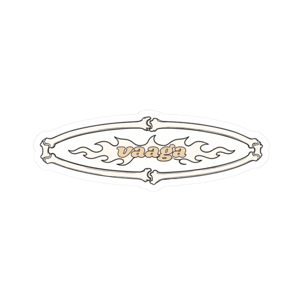 Vaaga Bones Collection Surfboard  Sticker