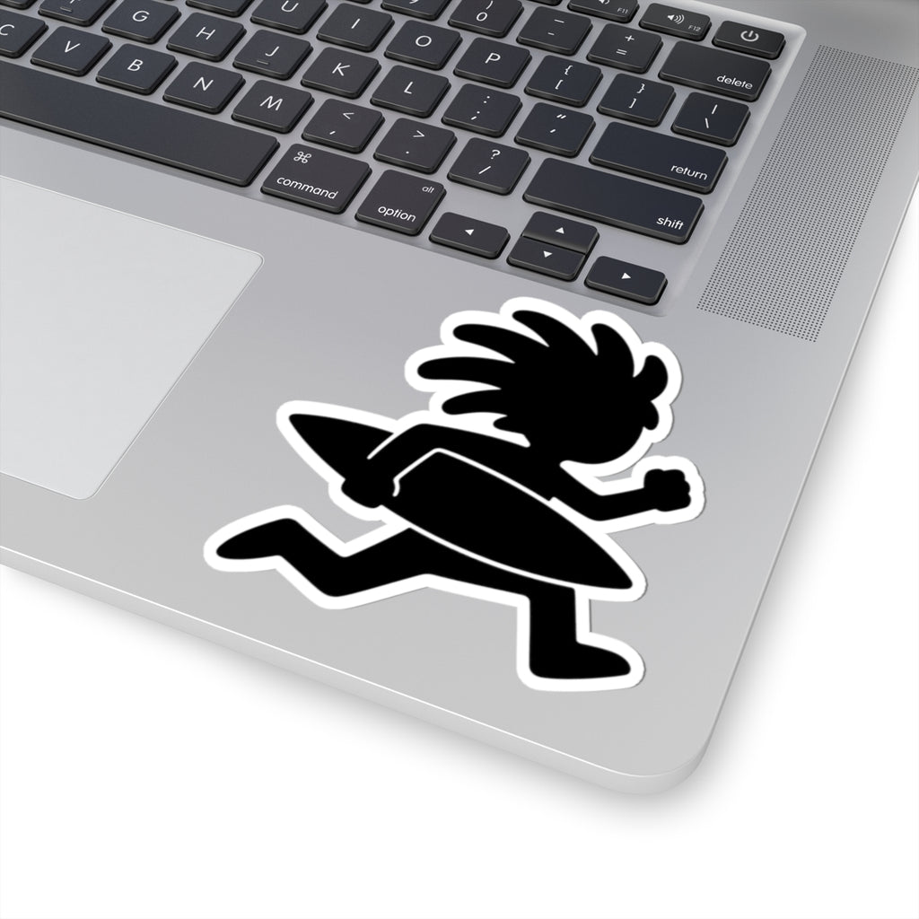 Running Surfer Sticker | Kiss-Cut Sticker