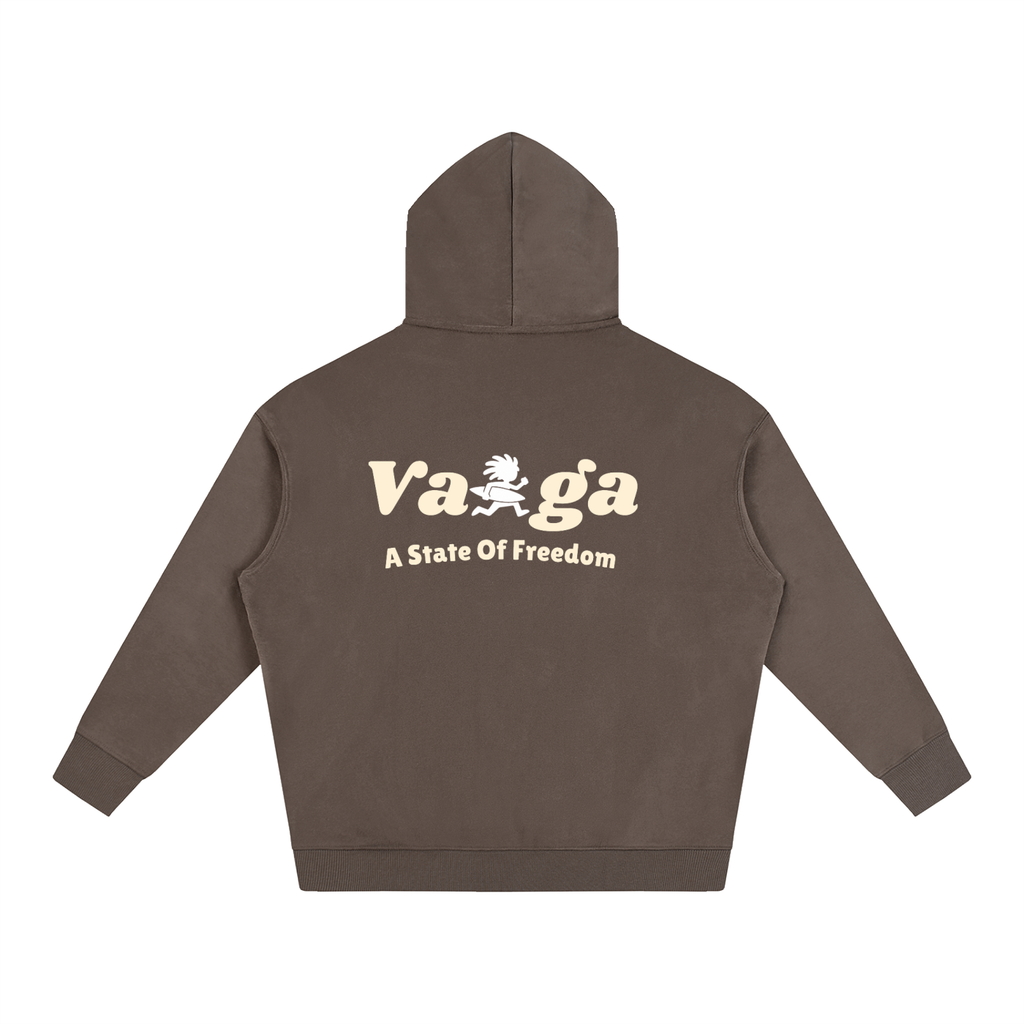 "State Of Freedom" Oversize Fleeced Hoodie